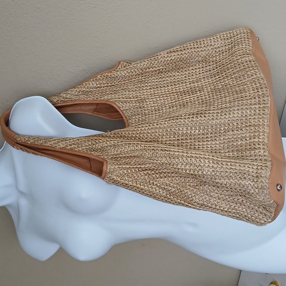 Banana Republic Woven Straw Tote Bag - Picture 5 of 11